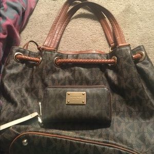 Michael Kors purse+wallet